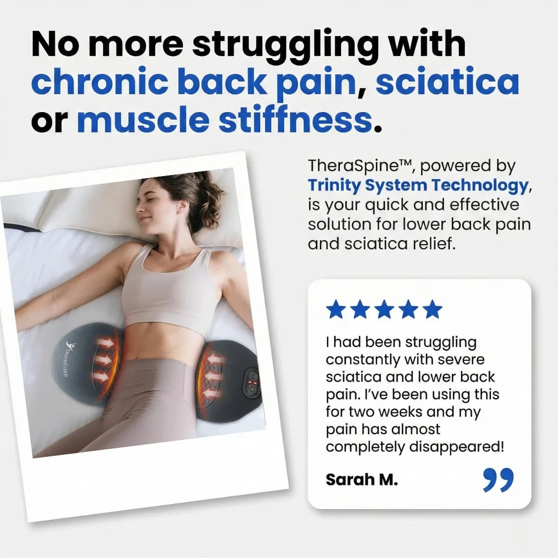 TheraSpine™ – Triple Fusion Massager for Back Pain Relief