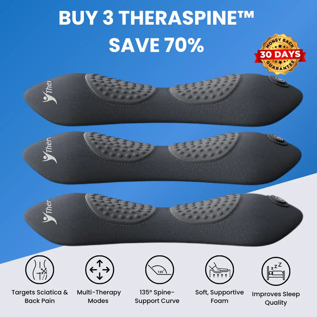 TheraSpine™ – Triple Fusion Massager for Back Pain Relief