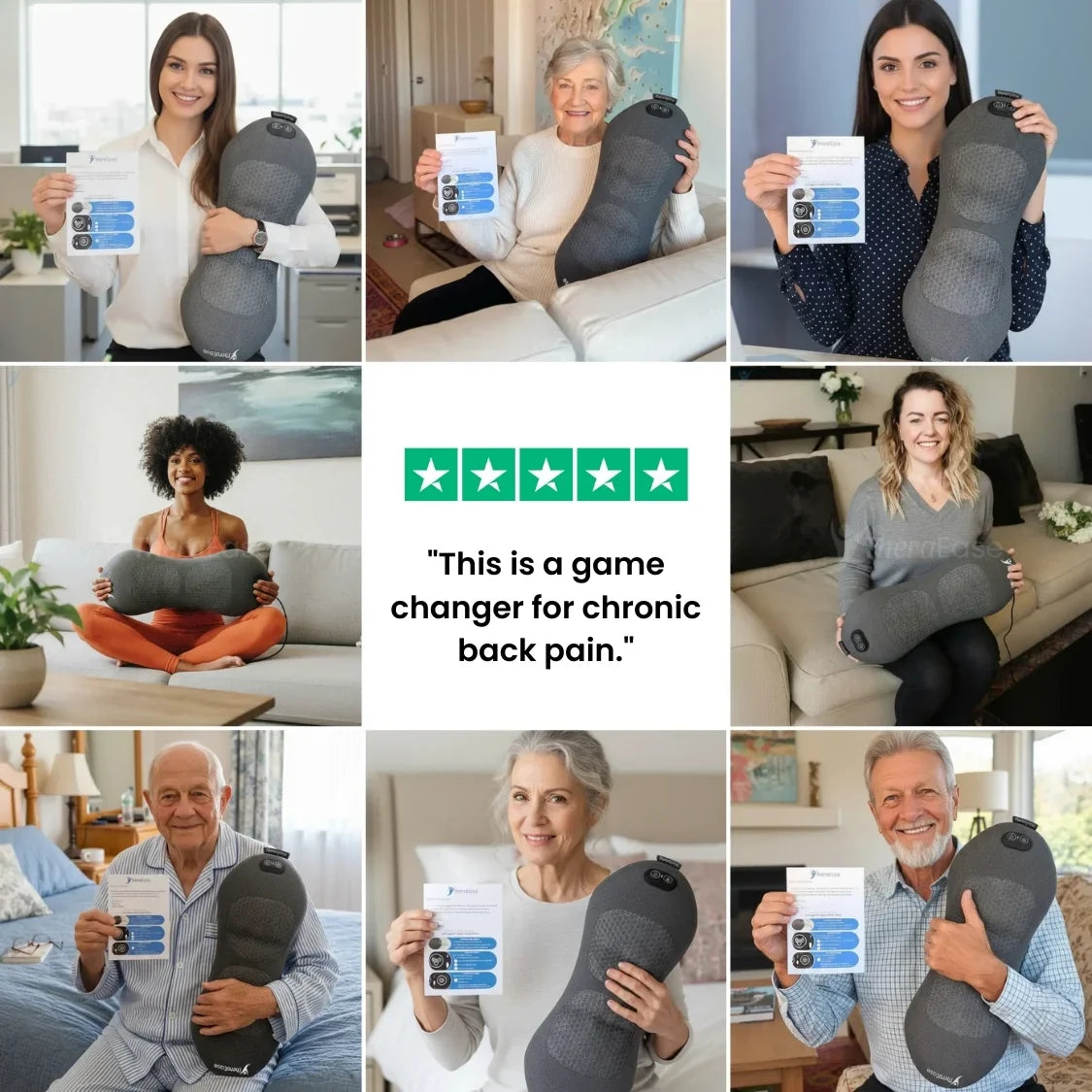 TheraSpine™ – Triple Fusion Massager for Back Pain Relief