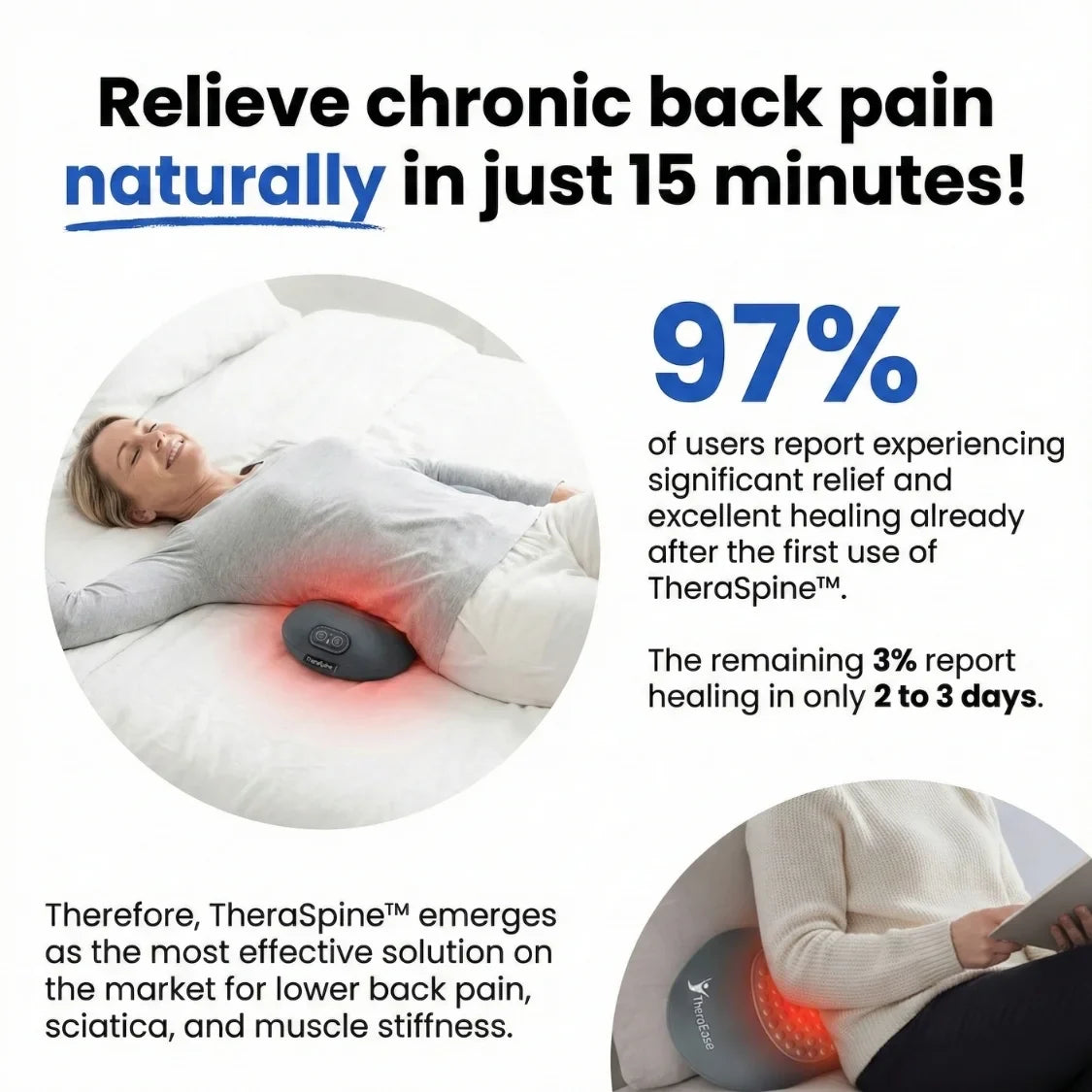 TheraSpine™ – Triple Fusion Massager for Back Pain Relief